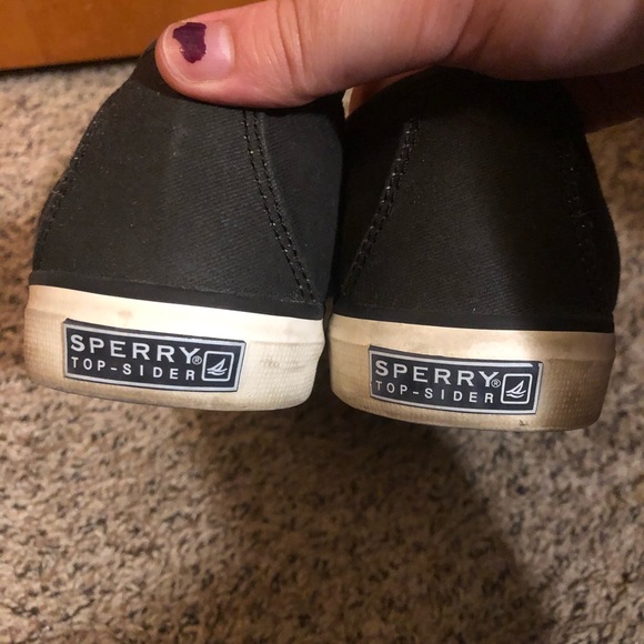 Size 10 Navy Sperry Shoes - Picture 4 of 5